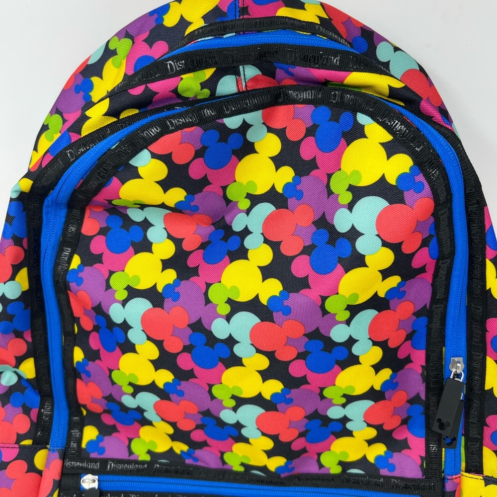 Disney- MICKEY MOUSE Colorful Multicolor Backpack - Picture 4 of 12